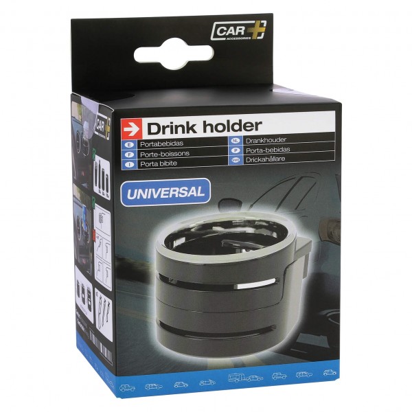 Soporte Bebidas Coche Universal Para Coche, Soporte para Botellas, Latas, Vaso Cafe, Para Rejilla de Ventilación de Coche
