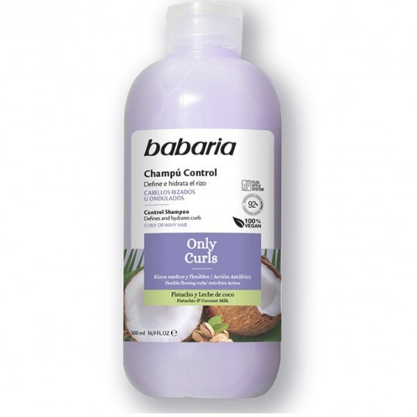 Babaria only curls champu control cabello rizado 500ml