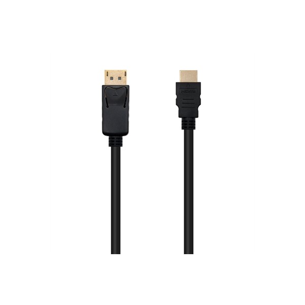 Nanocable cable conversor dp a hdmi 3 m negro