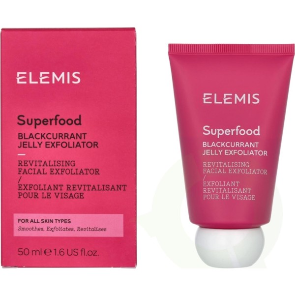 Elemis superfood blackcurrant jelly exfoliante todo tipo de pieles 50ml