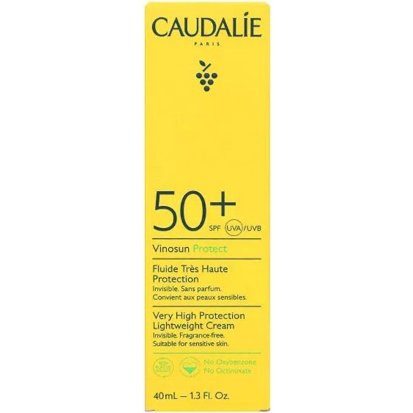 Caudalie vinosun protect crema protectora lightwave spf50+ 40ml